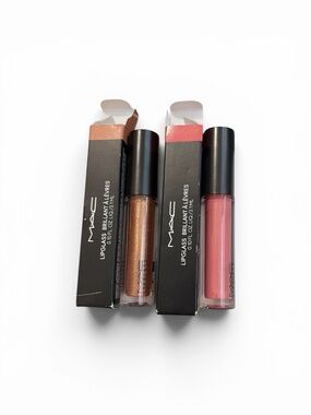MAC Lipglass Brillant— 301 Oh Baby or 307Cultured